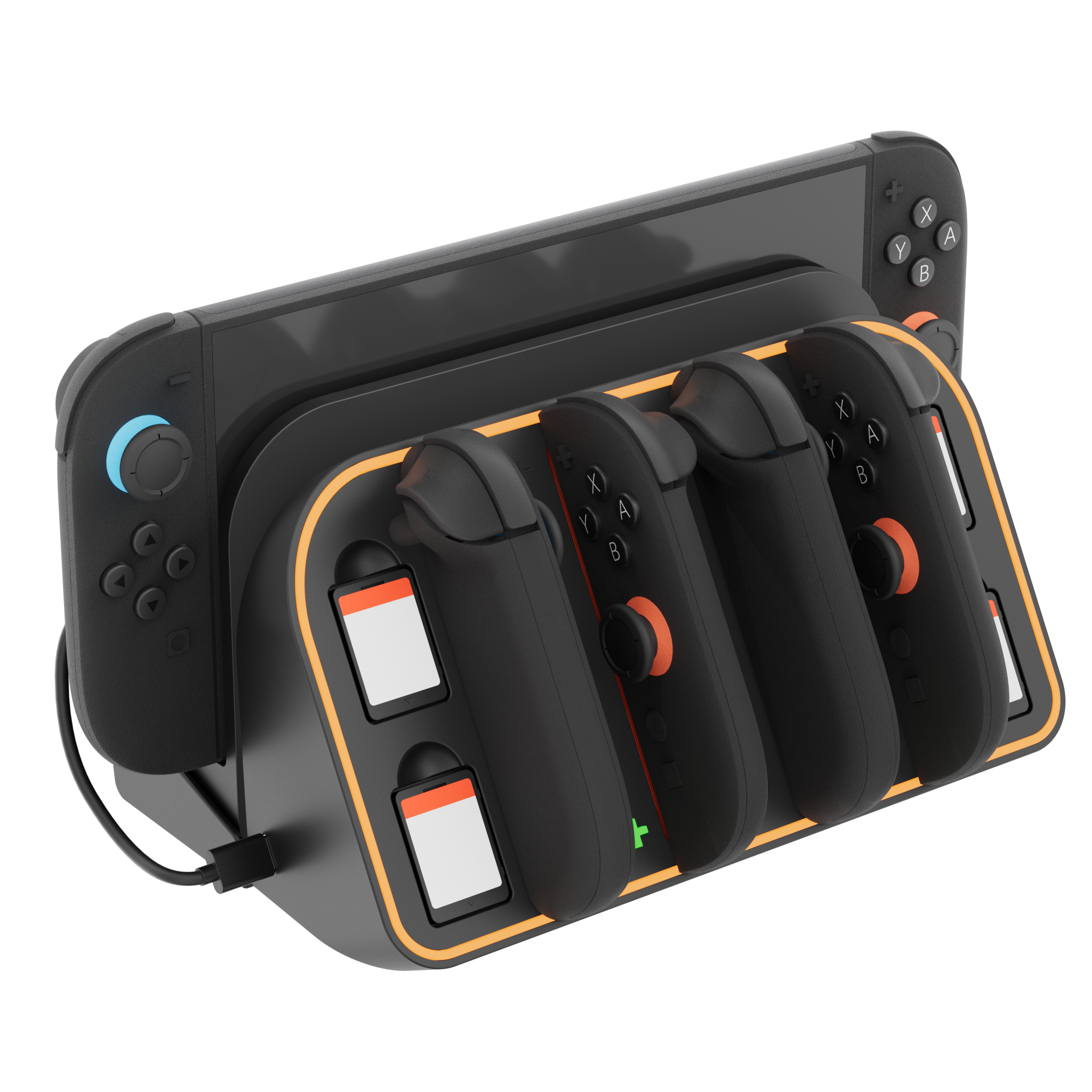 RGB Light Wall Mount for Switch 2, 4 Joy-Cons Charging Secondary image