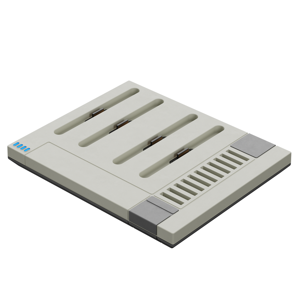 Hosanwell SWITCH2 NES Retro Quad Controller Charger