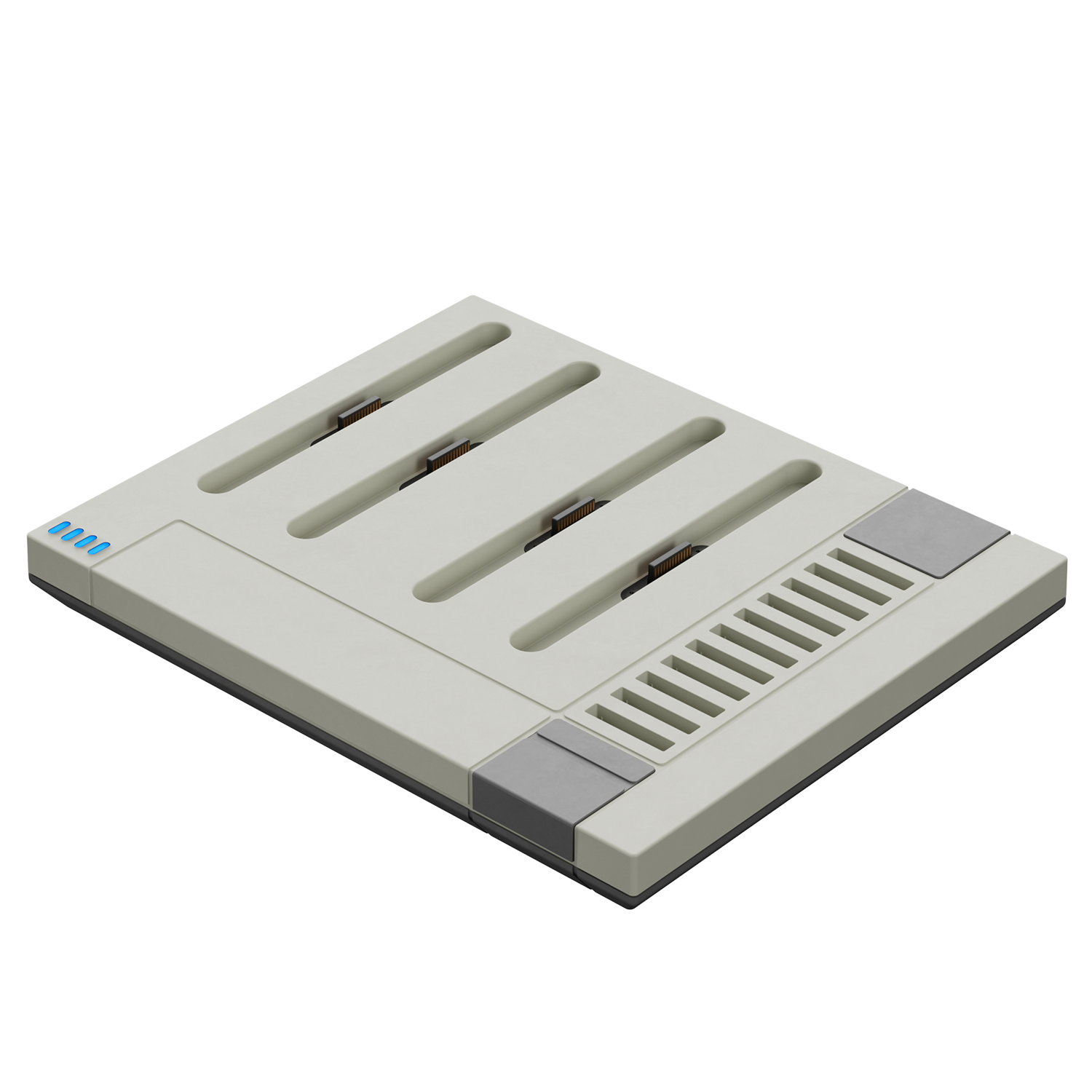 Hosanwell SWITCH2 NES Retro Quad Controller Charger