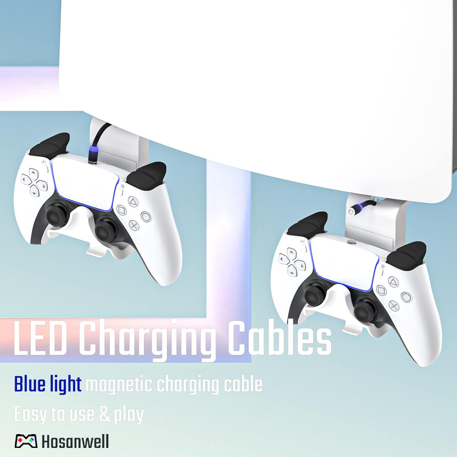 Hosanwell 5-in-1 PS5 Wall Mount Kit