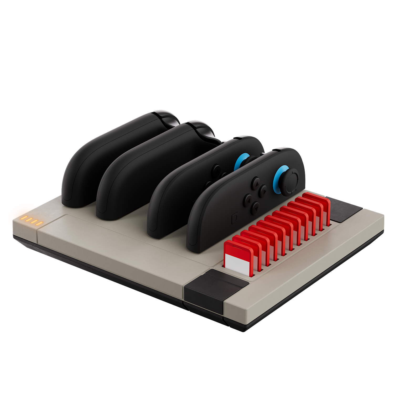 Hosanwell SWITCH2 NES Retro Quad Controller Charger Main image