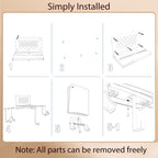 Hosanwell 5-in-1 PS5 Wall Mount Kit