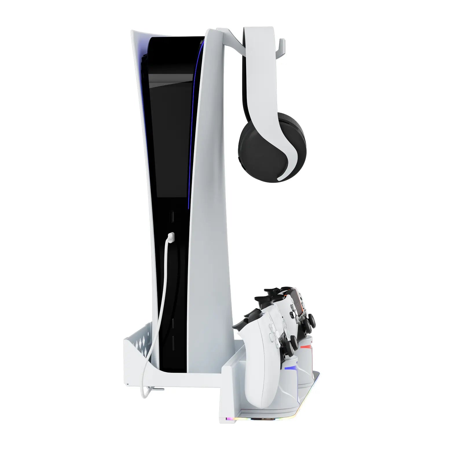 Hosanwell PS5 Wall Mount Kit with Charging Station White Secondary image